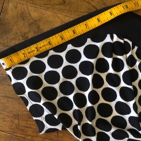 New York & Company Stretch Polka Dot Top S - Picture 12 of 12